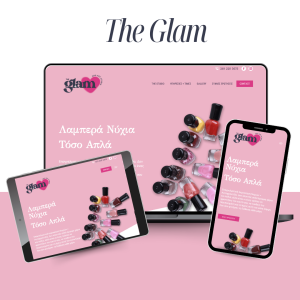 The Glam | Ετοιμο Site για Nail Salon